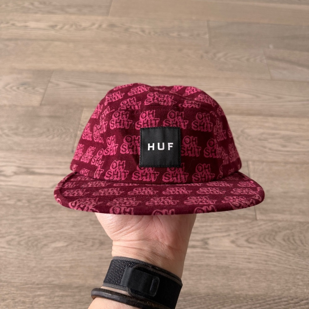 HUF “Oh Shit” 5-Panel Cap – Made in USA